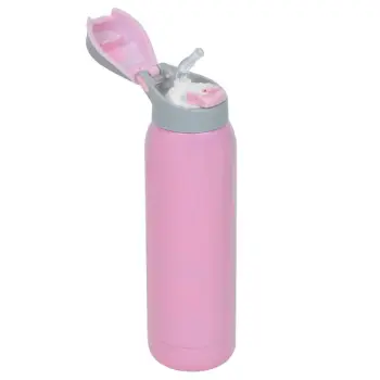 Shishe termike me pipë rozë 500ml