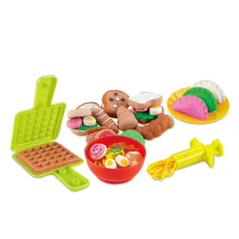Plasteline "Doh" Set Waffles 13 Copë