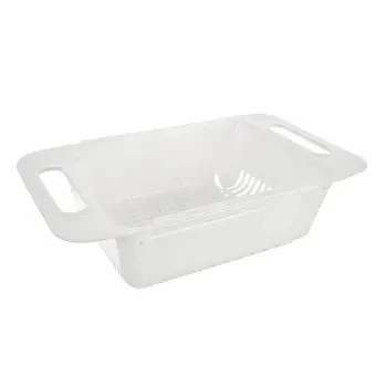 Mbajtese per lavaman fleksibel e bardhe 32x20 cm