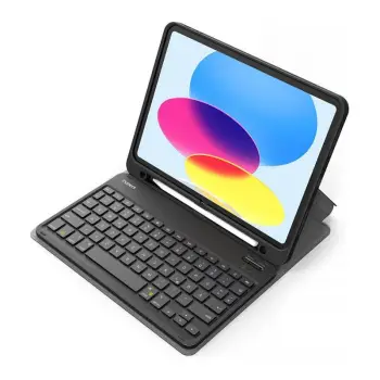 Aksesorë për tablet Inateck Keyboard for iPad Air 11″ (4th/5th Gen) / QWERTY Layout / with Cover Compatibility – Zezë