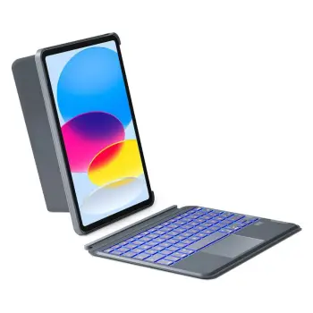 Aksesorë për tablet Inateck Keyboard for iPad 11″ (10th Gen) / QWERTZ Layout / with Cover Compatibility – Gri