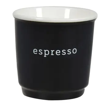 Mini filxhan per kafe i zi me espreso 6x6 cm 1 cp