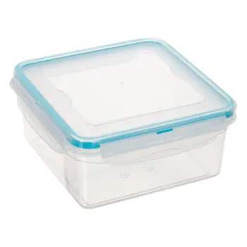 Kupe plastike per ushqim me kapak izolues tranpsarente 1.3l