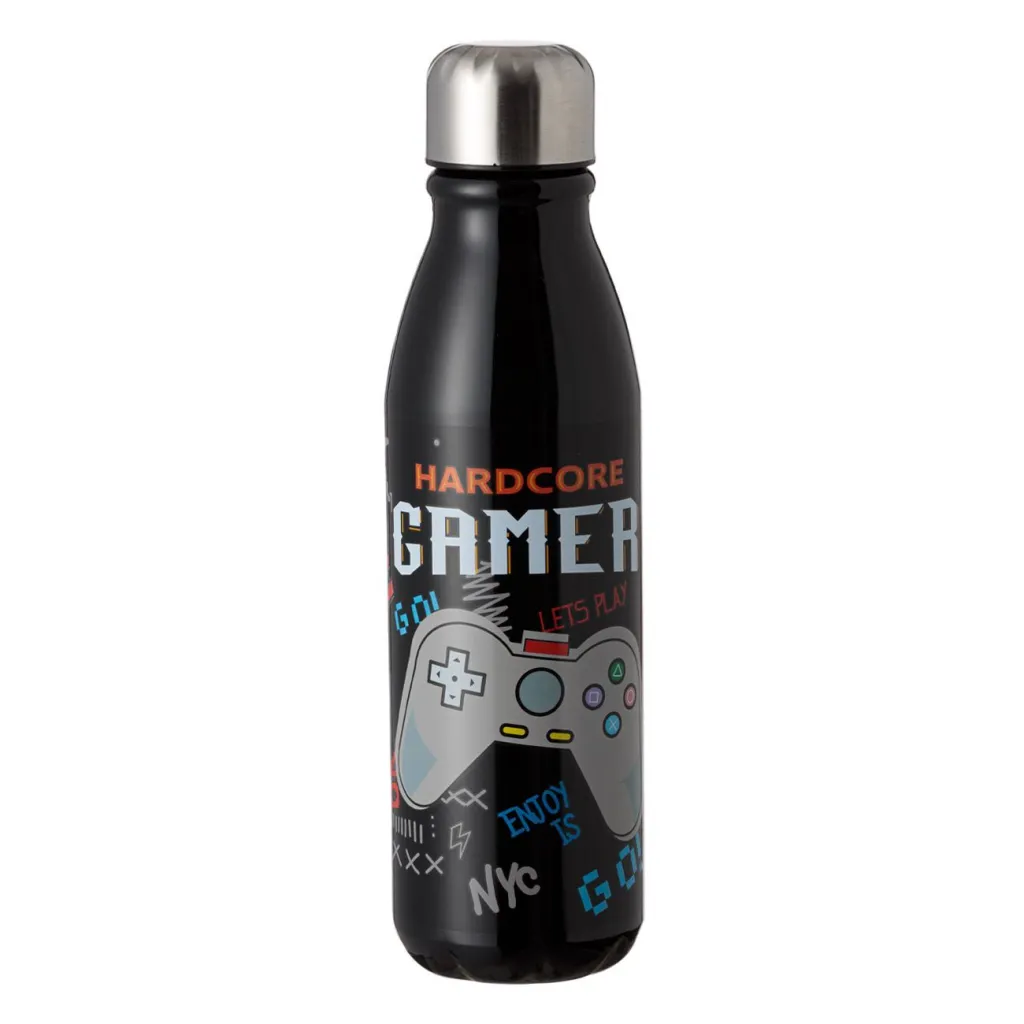Shishe alumini gaming bot shape 600 ml - 1
