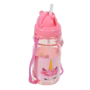 Mbajtese uji me unicorn dhe lule 350 ml