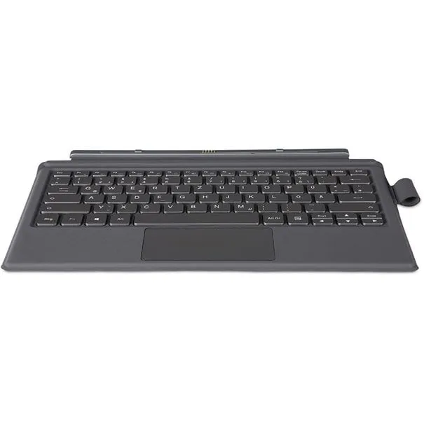 Aksesorë për tablet Wortmann TERRA TYPE COVER PAD 1200 / AZERTY FR Layout / Magnetike – Zezë - 1