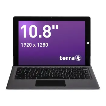 Aksesorë për tablet Wortmann TERRA TYPE COVER PAD 1062 / French Layout – Zezë