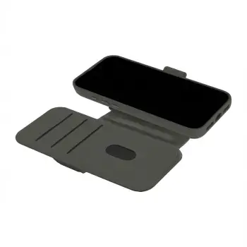Aksesorë për telefon dbramante Iceland Ultra D3O me MagSafe Kickstand për iPhone 17 Pro Max – Zezë