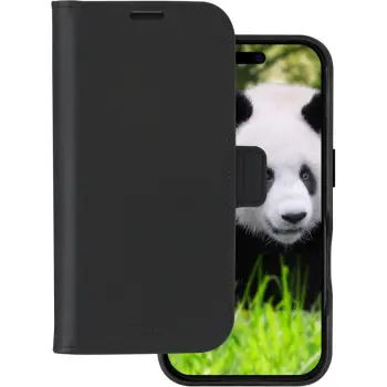 Aksesorë për telefon dbramante LYNGE MagSafe Apple iPhone 16 Plus / Protective Cover / Wallet Case – Zezë