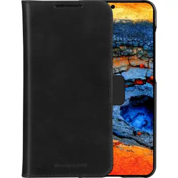 Aksesorë për telefon dbramante LYNGE Samsung Galaxy S25+ / Protective Cover / Wallet Case – Zezë