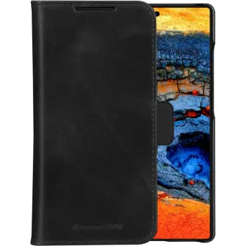 Aksesorë për telefon dbramante LYNGE Samsung Galaxy S25 Ultra / Protective Cover/ Wallet Case – Zezë