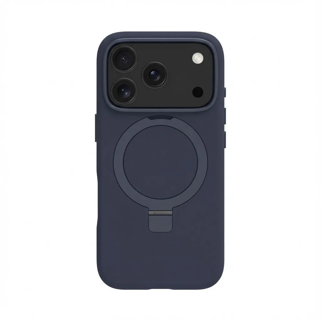Aksesorë për telefon dbramante Roskilde me Kickstand ICON për iPhone 17 Pro / Deep Water – Blu - 1