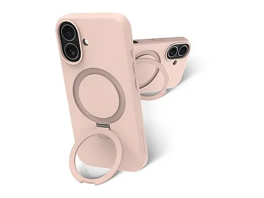 Aksesorë për telefon dbramante Roskilde me MagSafe Kickstand ICON për iPhone 17 – Rozë - 1
