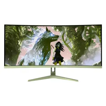 Monitor gaming Arozzi Nova 34", UWQHD, 165Hz, jeshile Forest Green