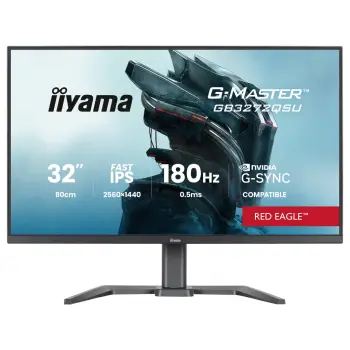 Monitor gaming iiyama G-Master GB3272QSU-B1, 32", QHD, 180Hz, i zi