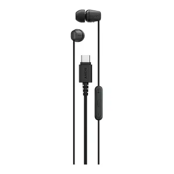 Kufje Sony IEREX15C in-ear me USB-C me mikrofon, të zeza