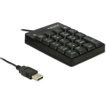 NumPad me kabllo / DELOCK / USB / 19 Taste – Zezë
