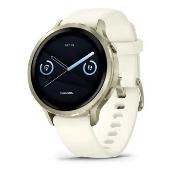 Orë e mençur Garmin Venu 4 Silicone Band / 41mm – Bezhë / Ari