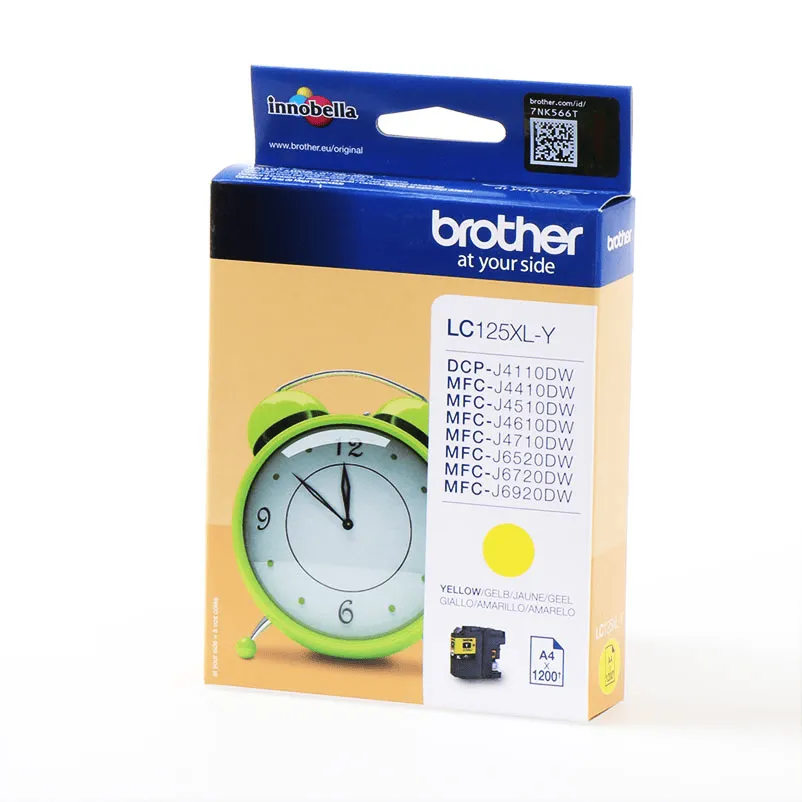 INK Brother LC-125XLY – Verdhë - 1
