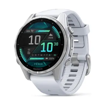 Orë e mençur Garmin Wearable Fenix 8 – 43mm / S – Bardhë