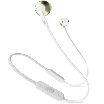 Kufje me kabllo JBL T205BT Bluetooth In-Ear Headphones – Gold