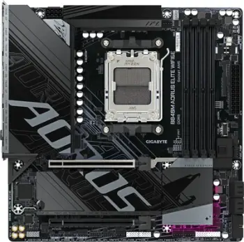 Pllakë amë Gigabyte B840M AORUS ELITE WIFI6E, DDR5, Wi-Fi 6E, 2.5GbE LAN