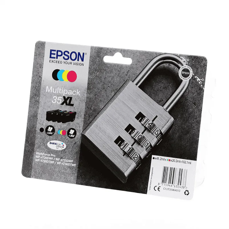 Ink Epson 35XL / Multipack / XL – Zezë/Blu/Rozë/Verdhë - 1