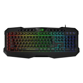 Tastierë Gaming me kabllo Genius Scorpion K11 Pro / RGB Backlit LED / USB -Zezë