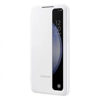 Aksesorë Samsung Smart View Wallet Case EF-ZS711CWEGWW / Galaxy S23 FE – Bardhë
