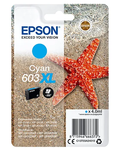 Ink Epson 603XL / C13T03A24010 / XL – Blu - 1