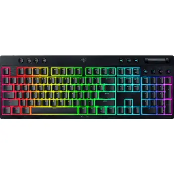 Tastierë Gaming Razer BlackWidow V4 Low-Profile HyperSpeed / Orange Switches / German Layout – Zezë