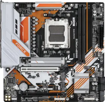 Pllakë amë Gigabyte B850M FORCE, AMD AM5, Micro ATX, DDR5