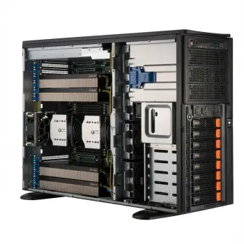 Barebone Server Supermicro GPU SuperServer 4U Dual Sockel 4677 SYS-741GE-TNRT