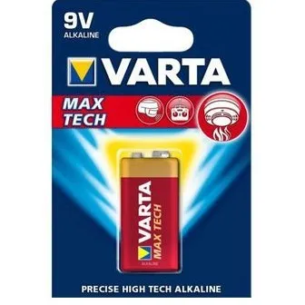 Bateri 9V E‑Block (6LR61) Max Power / 1Pack / Varta - 1