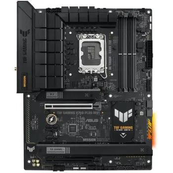 Pllakë Amë MB Intel ASUS B760-PLUS WiFi / Intel i7 / DDR5 / PCIe / Thunderbolt / USB 3.2 / LAN / ATX