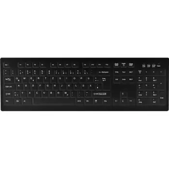 Tastierë me kabllo Cherry AK-C8100F-U1-B/US – Zezë