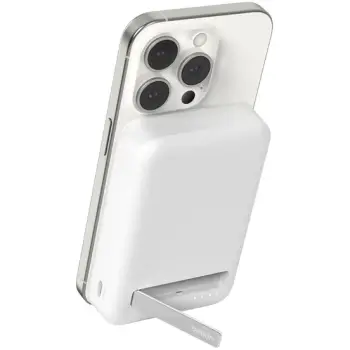 Karikues wireless Belkin BoostCharge Pro, 15 W, Bardhë