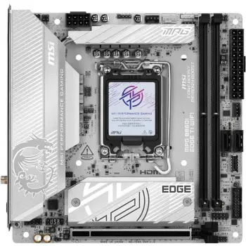 Pllakë Amë MB Intel MSI MPG B860I EDGE TI WIFI / Intel Socket 1851 / DDR5 / mini-ITX