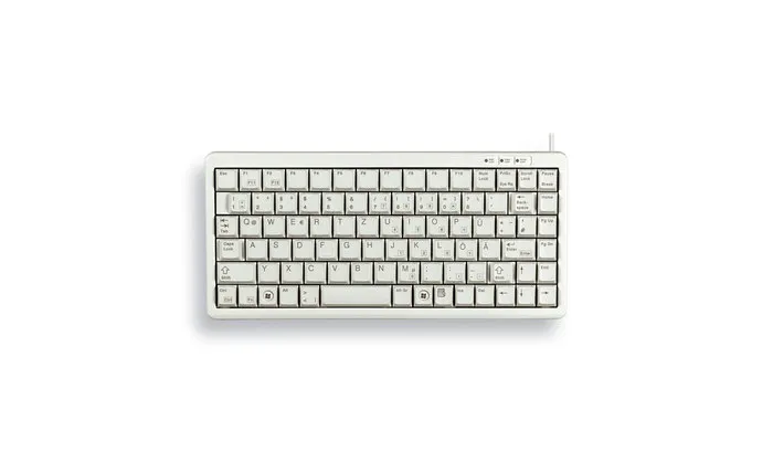Tastierë Me kabllo Cherry G8441 – Gri e hapur - 1