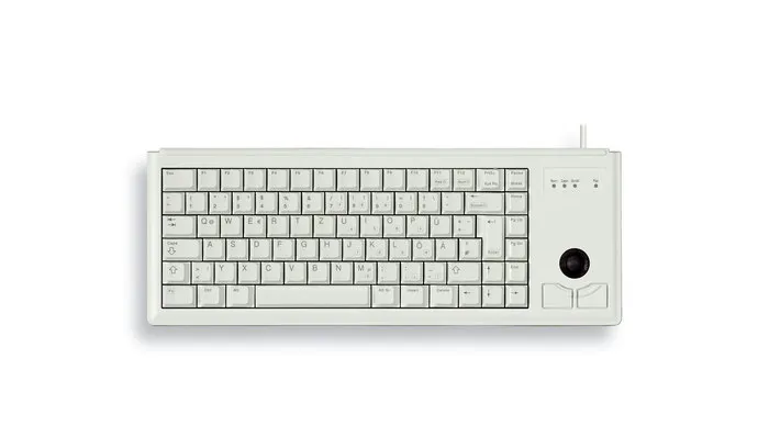 Tastierë Me kabllo Cherry G8444G – Gri e hapur - 1