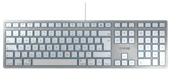Tastierë Me kabllo Cherry JK161SI – Argjend