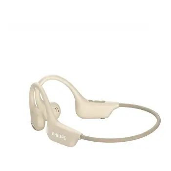 Kufje pa kabllo Philips Sports – Bezhë