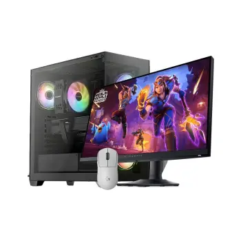 Bundle Gaming ICE SERIES 10 / Core i7 14700KF / 16GB DDR4 / 500GB / RTX 5060 8GB + DELL Alienware 27″ AW2724HF Full HD 360Hz + G Pro X Superlight 2LS e bardhë