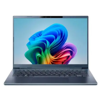 Laptop Acer Aspire / Qualcomm Snapdragon X1-26-100 / 16GB LPDDR5x / 1TB / 14″ WUXGA IPS / Qualcomm Adreno GPU – Blu