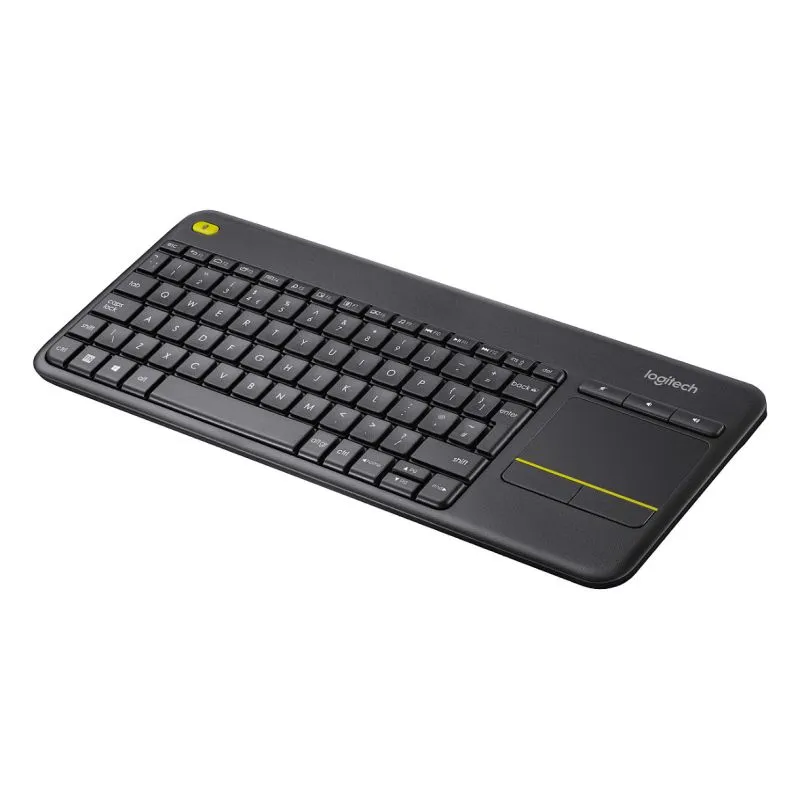 Tastierë pa Kabllo Logitech K400 Plus / Touchpad / UK Layout – Zezë - 1
