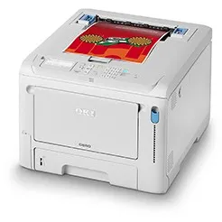 Printer LED Color OKI C650DN / A4 / Duplex / USB LAN / 1200dpi / 35ppm / AirPrint – Bardhë - 1