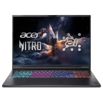 Laptop Gaming Acer Nitro AI AN18-61-R7SD / Ryzen AI 7 PRO 350 / 16GB DDR5 / 1TB / 18″ WQXGA IPS / RTX 5070 Ti 12GB – Zezë