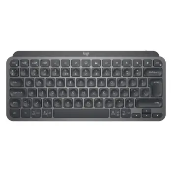 Tastierë Pa kabllo NL Logitech MX Keys Mini Wireless + Bluetooth US QWERTY – Gri