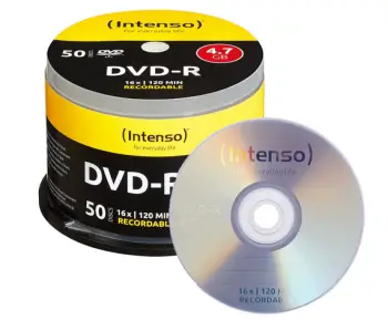 CD Intenso / DVR-R / 1x-16x / 4.7GB / High Quality