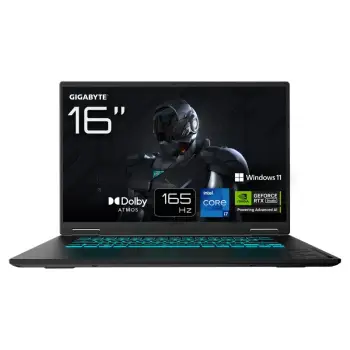 Notebook GIGABYTE GAMING A16 CTH, Intel Core i7-13620H, 16", i zi